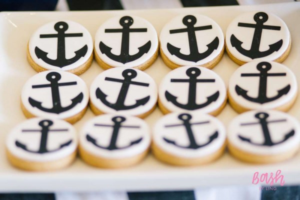 Modern-Nautical-Birthday-Party-Sugar-Cookies