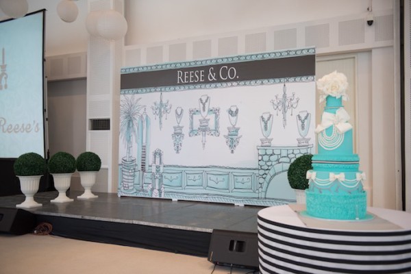 Modern-Breakfast-At-Tiffany’s-Inspired-Birthday-Party-Stage