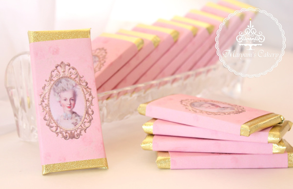 Marie-Antoinette-Vintage-Birthday-Party-Chocolates