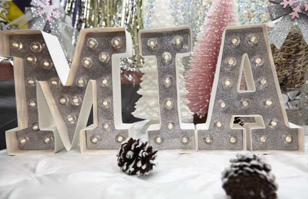 Pinkalicious-Wintry Wonderland-Party-Letters-Lightup