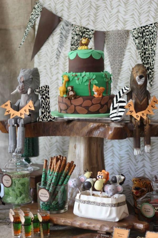 Wild Animal Safari Birthday Party - Birthday Party Ideas for Kids