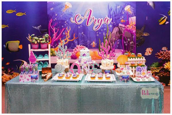 Bubbling-Under-The-Sea-Birthday-Dessert-Table