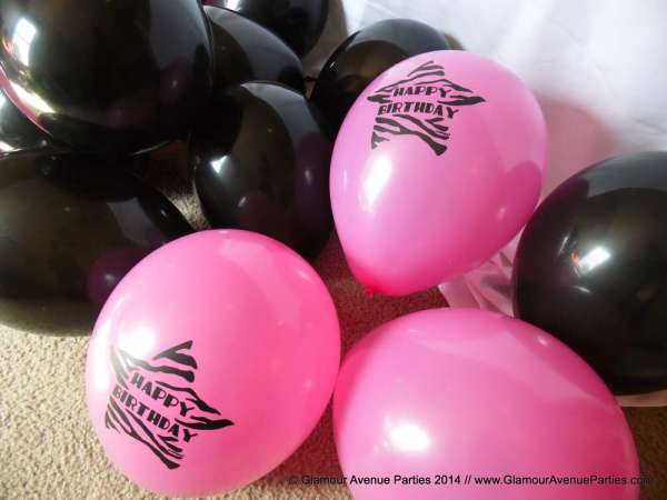Pink-And-Gold-Spa-Birthday-Balloons