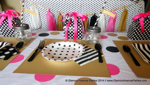 Pink-And-Gold-Spa-Birthday-Guest-Plates