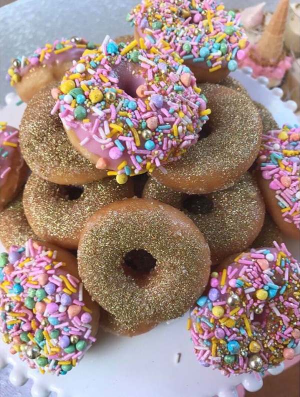 first-unicorn-birthday-party-donuts
