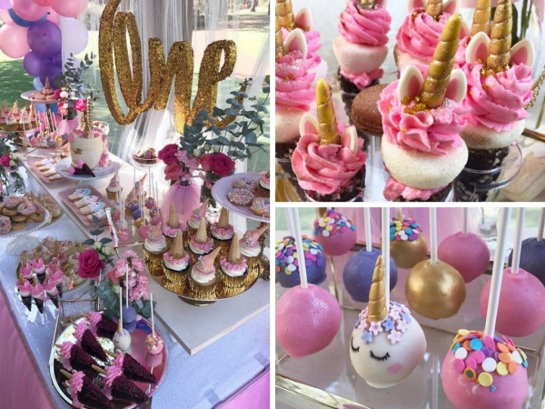 first-unicorn-birthday-party-pink-gold