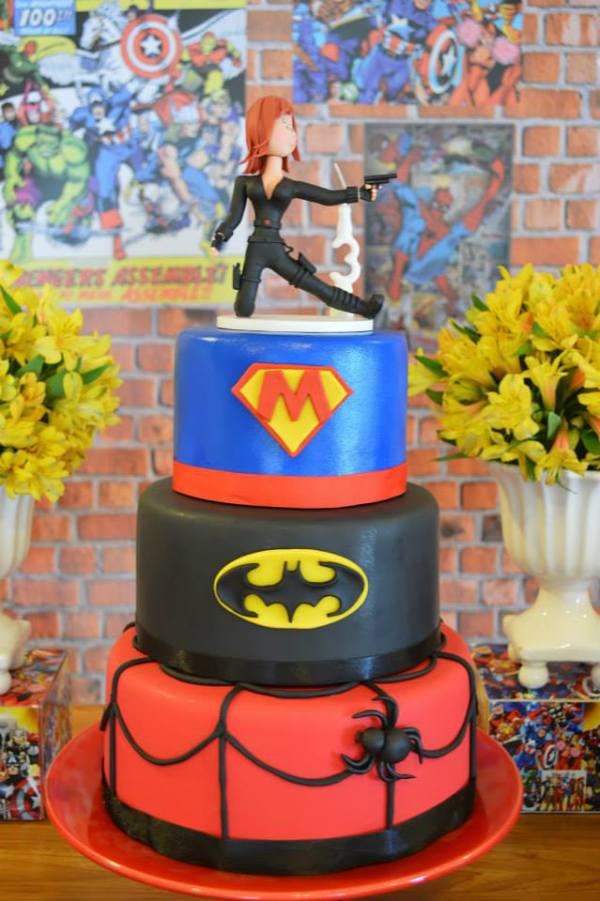 Ka-Pow-Superhero-Birthday-Cake