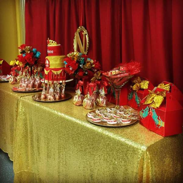 Royal-Elena-of-Avalor-Birthday-Party-Dessert-Buffet