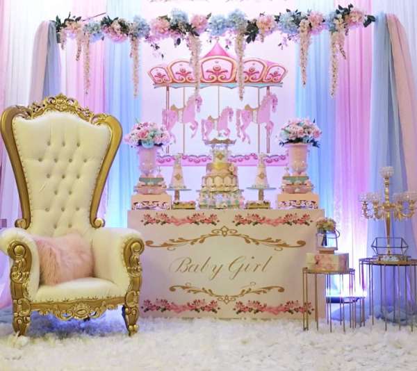 Charming Carousel Baby Shower – Baby Shower Ideas 4U