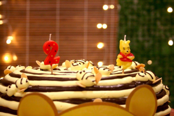Winnie-The-Pooh-Bear-Birthday-Party-Cake