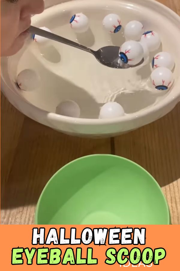 Halloween Eyeball Scoop Game