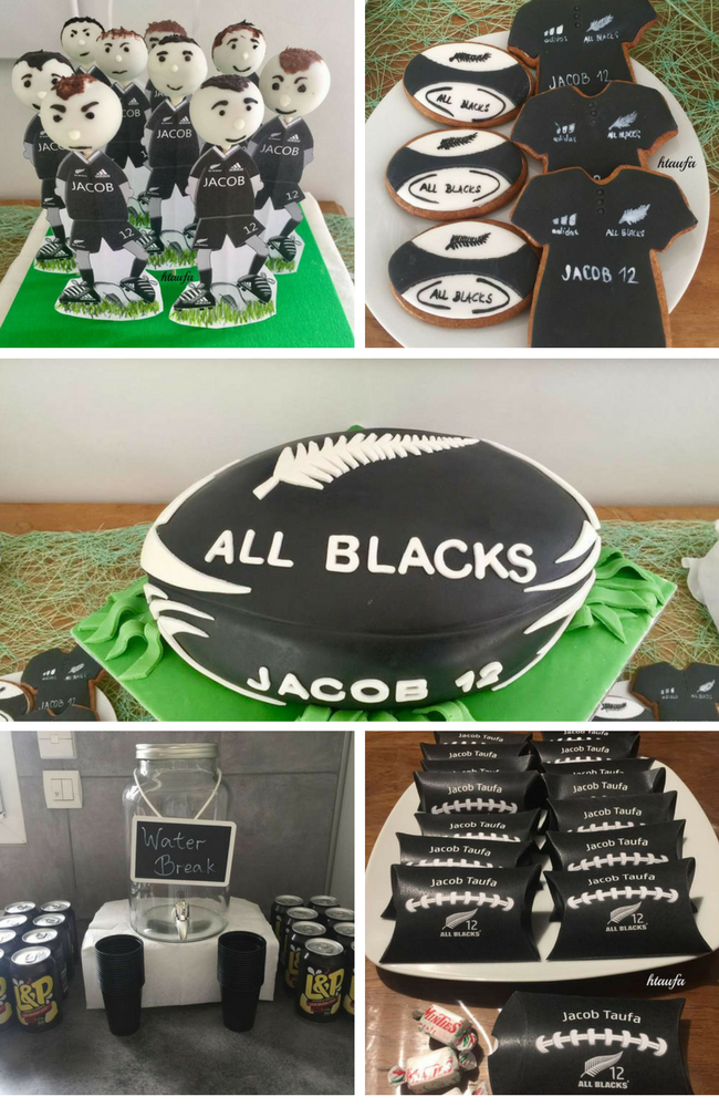 Rugby 'All Backs' birthday party