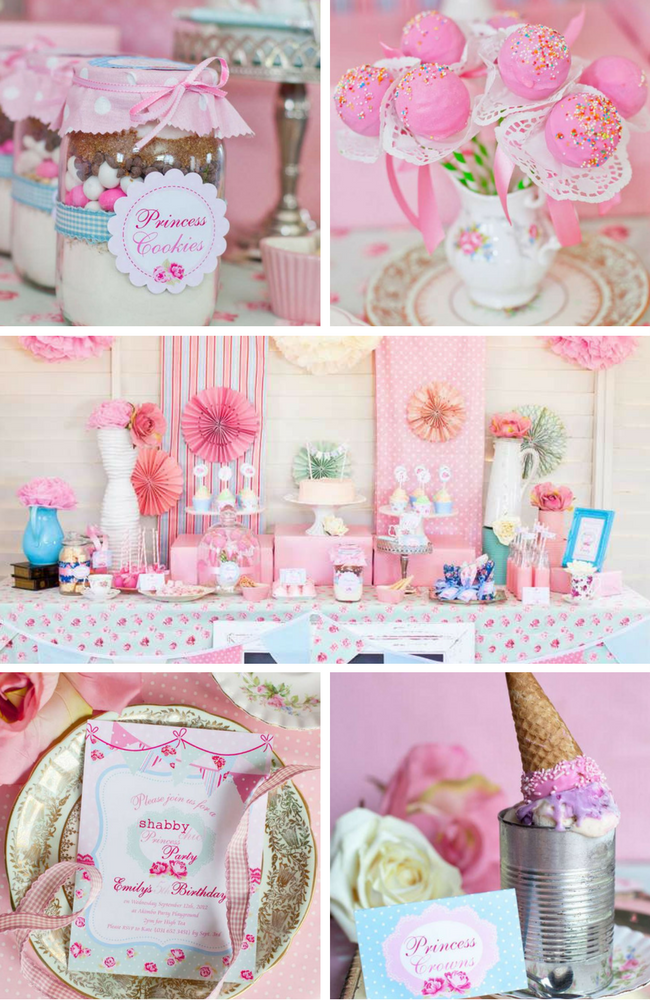 Shabby Chic Princess Party