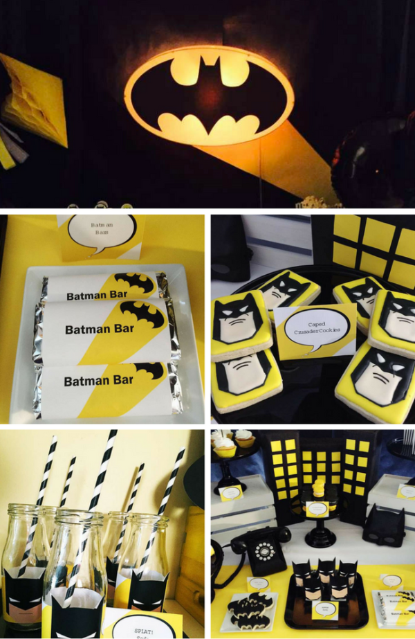 Batman Party Inspirations - Birthday Party Ideas for Kids