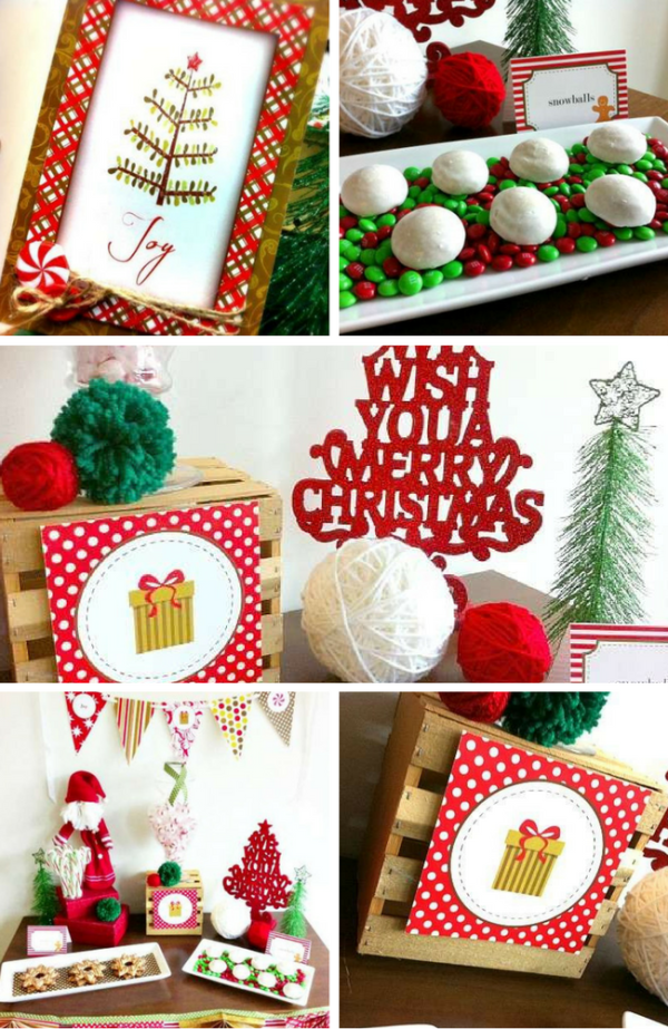 Christmas Party Inspirations  Birthday Party Ideas for Kids