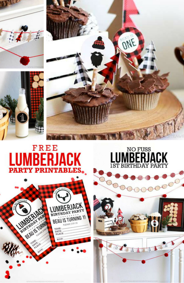 Lumberjack Party Inspirations Birthday Party Ideas for Kids