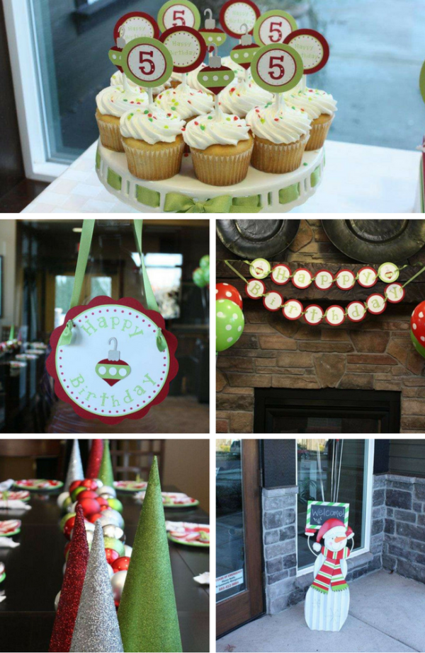 Christmas Party Inspirations Birthday Party Ideas for Kids