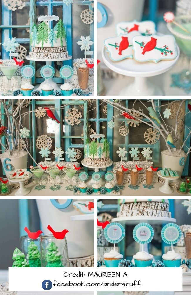 Christmas Party Inspirations - Birthday Party Ideas for Kids