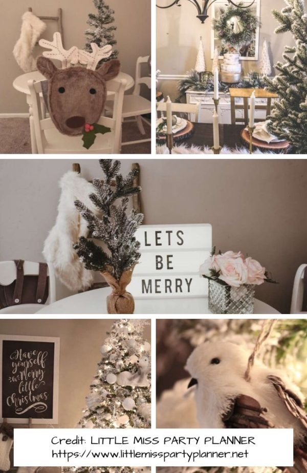 Winter Woodland Christmas Party