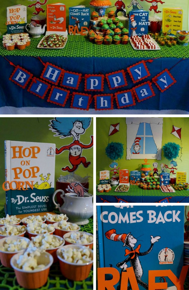 Dr-Seuss-Birthday-Party-decorations