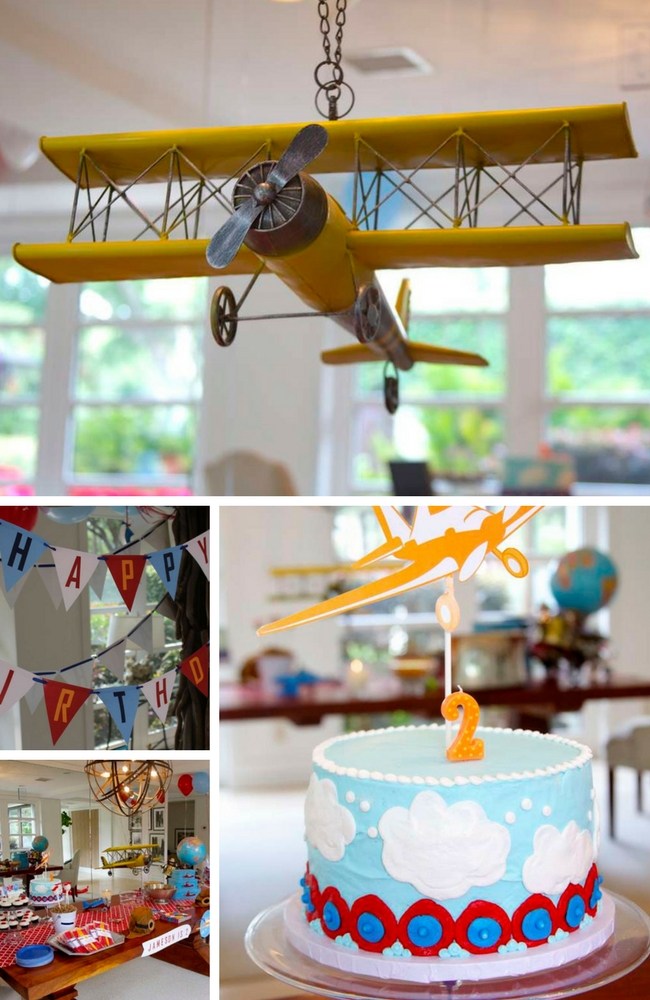 Vintage-Airplane-Birthday-Party-Took-Flight