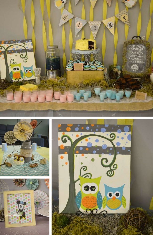Owl-Baby-Shower-and-Minnie-Party
