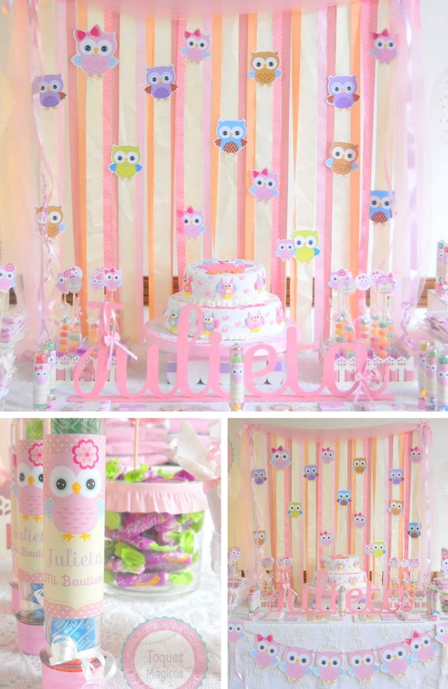 Pink Owl Party Ideas