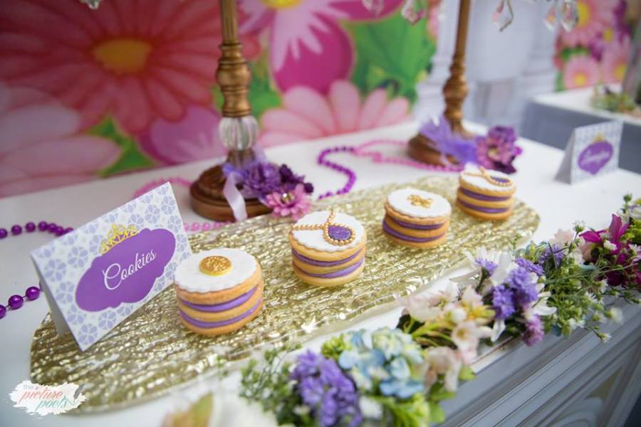 Royal-Princess-Sophia-Birthday-Party-Cookies