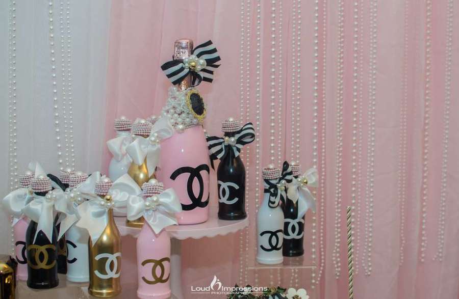 Super-Chic-Chanel-Inspired-Birthday-Party-Hanging-Pearls