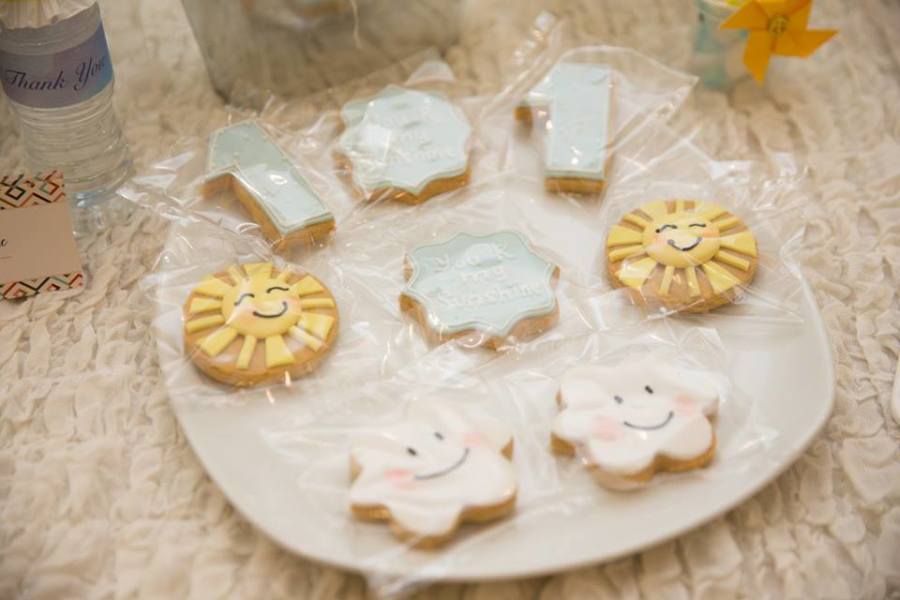 Sweet-You-Are-My-Sunshine-Birthday-Cookies