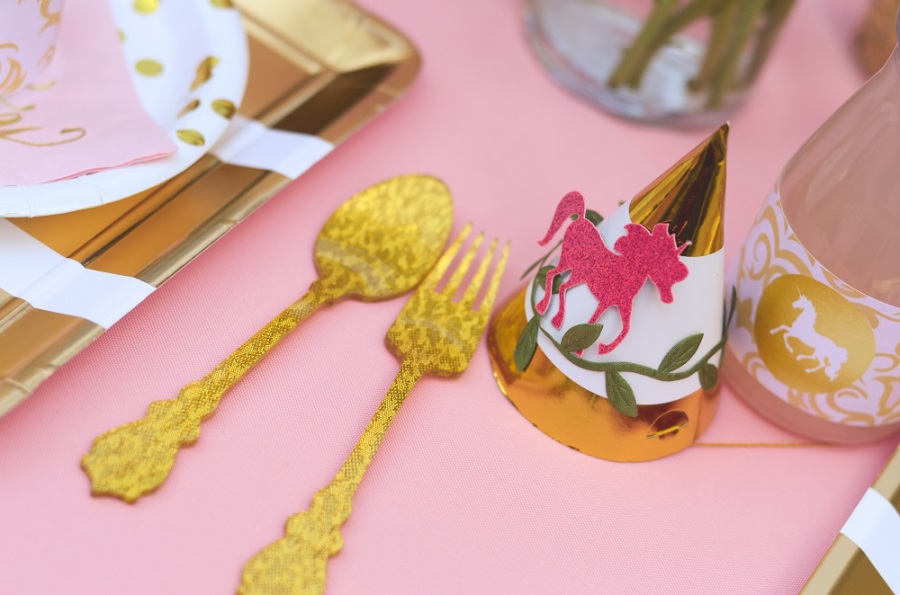 Glamorous Unicorn Birthday Party set