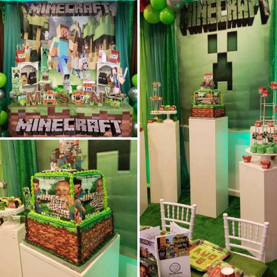 Minecraft Birthday Party Activities