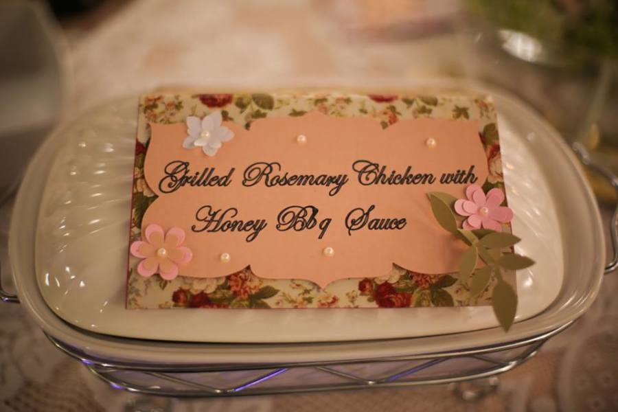 A Vintage Royal celebration fit for a Princess labels for menu