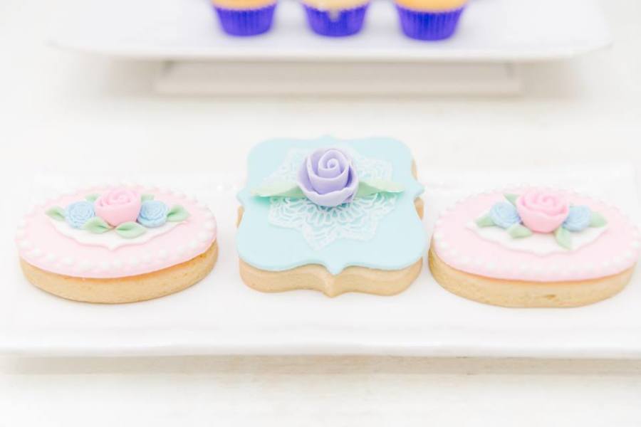 stunning garden party sugar cookies