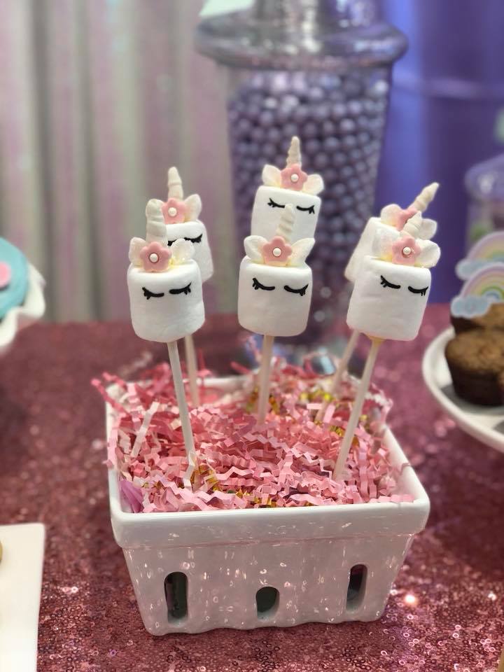 unicorn party desserts