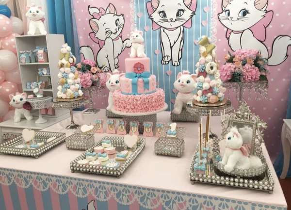 Aristocats Pretty Kitty Birthday Party - Birthday Party Ideas for Kids