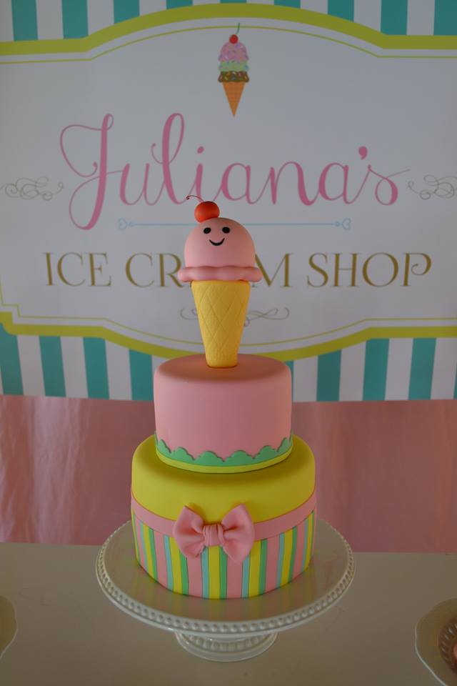 Ice Cream Shop Birthday cake