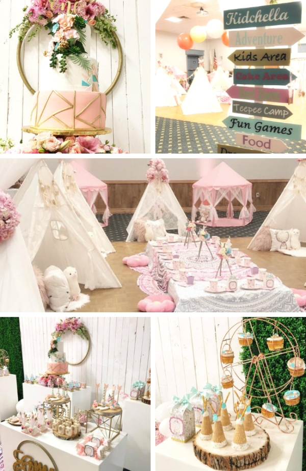 Hippie Carnival Party Birthday Party Ideas for Kids