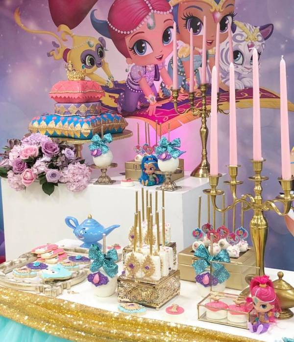 Shimmer and Shine Birthday - Birthday Party Ideas for Kids