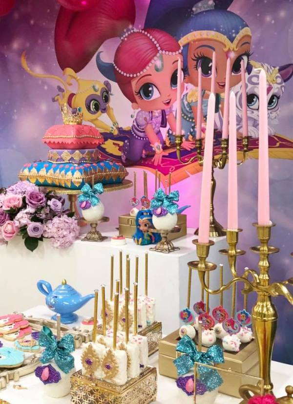 Shimmer and Shine Birthday - Birthday Party Ideas for Kids