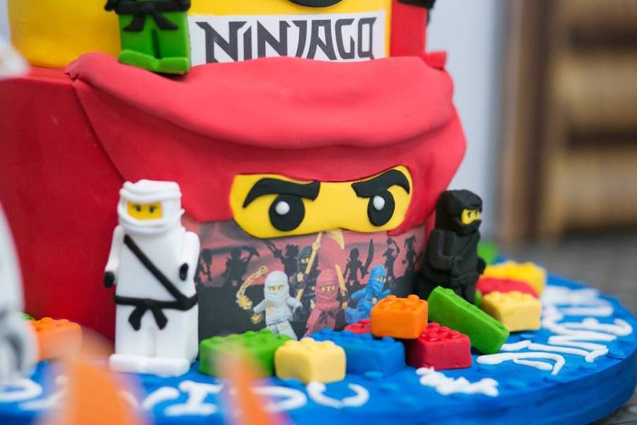 ninjago party cake