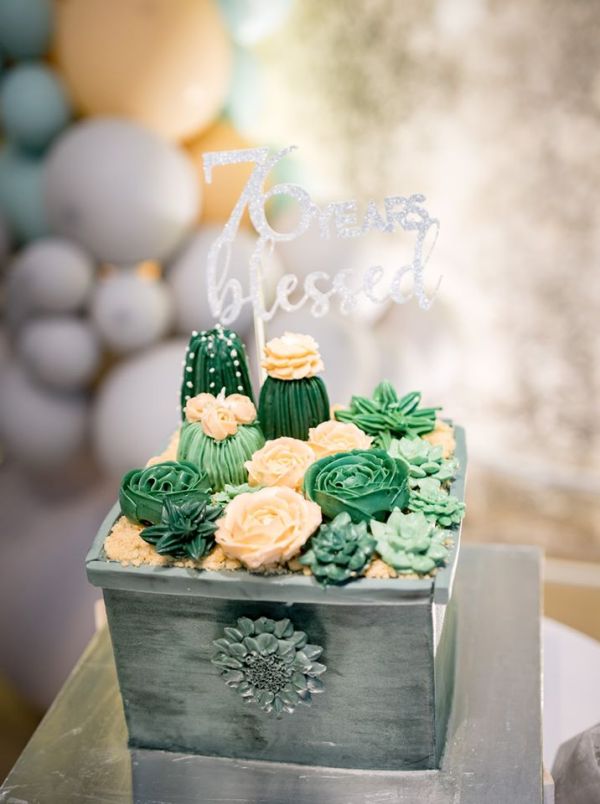 76th blessed succulent cake