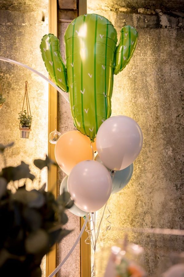 cactus foil balloon