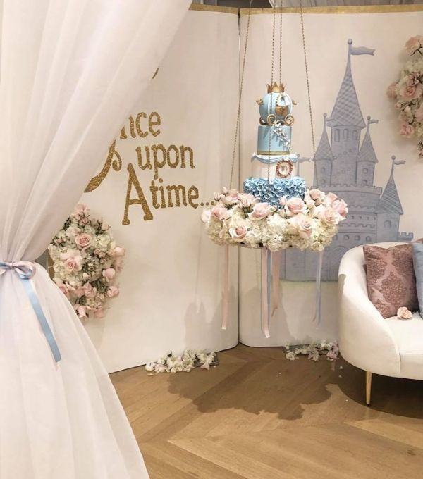 Once Upon a Time Quinceanera setup