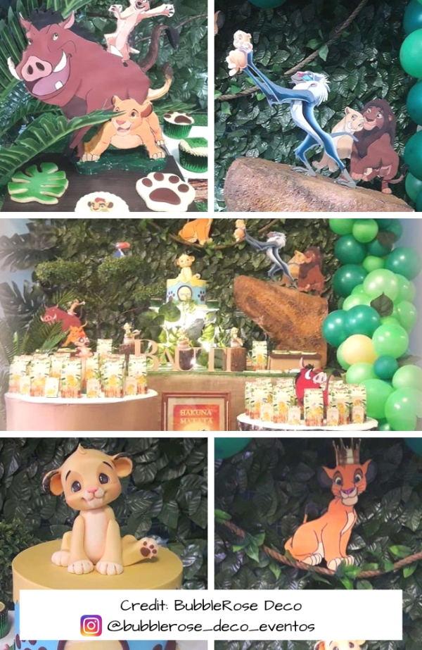 Little lion king and friends birthday