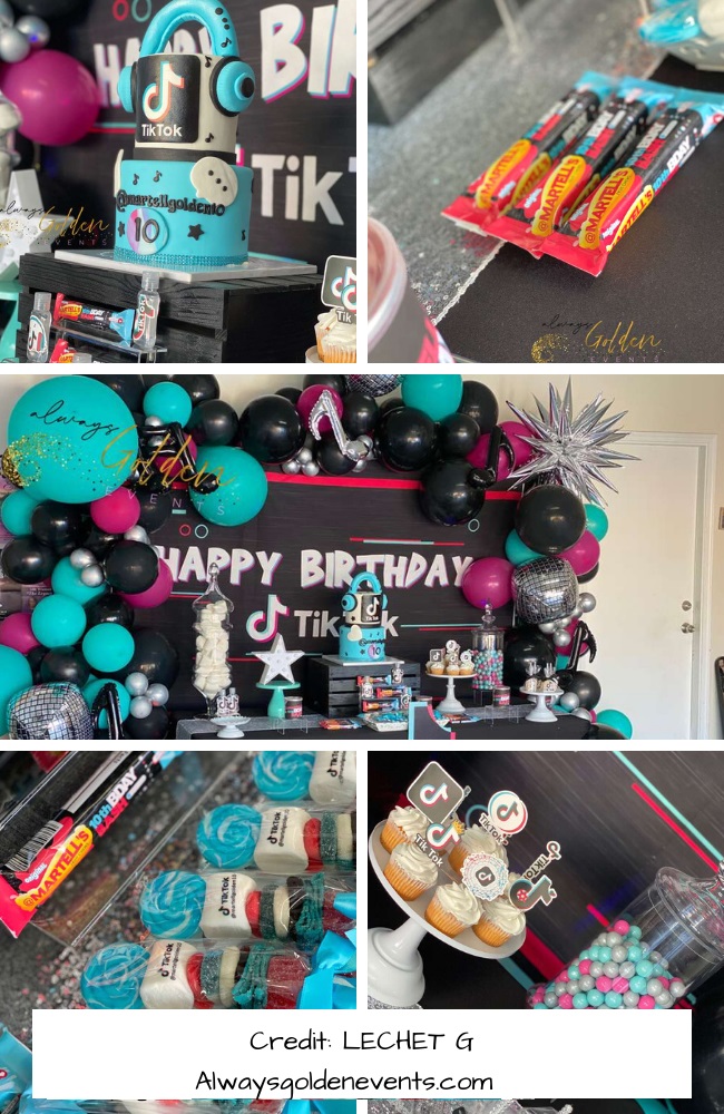 Tiktok Themed Party Collection - Real Party Photos