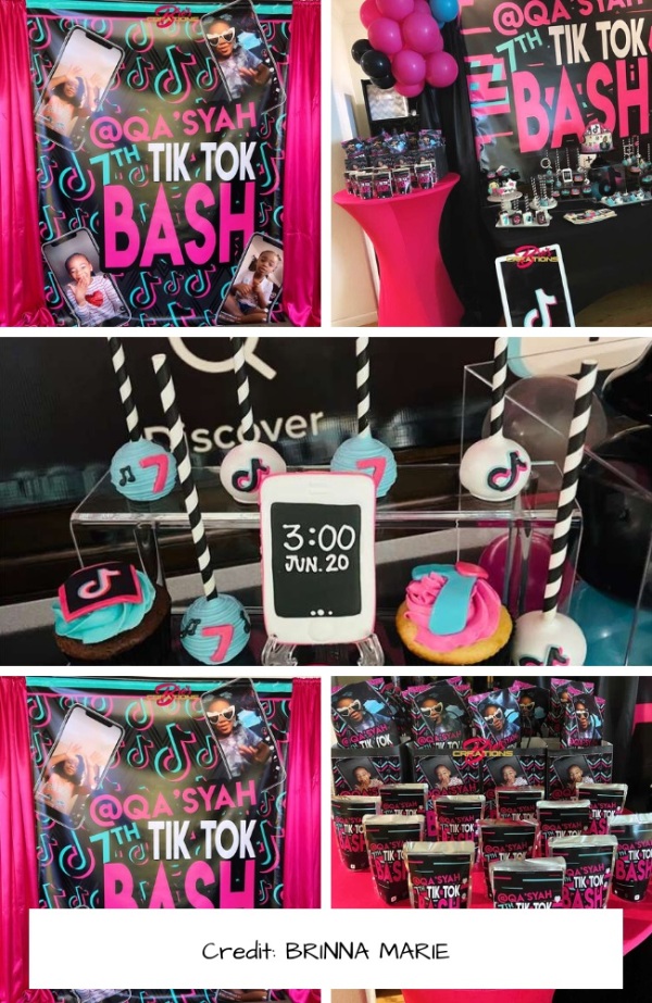 Tiktok Themed Party Collection - Real Party Photos