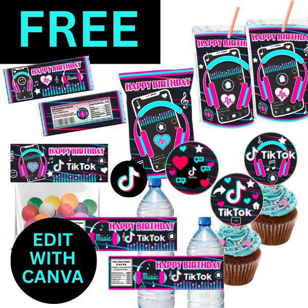 free tiktok party favor bundle