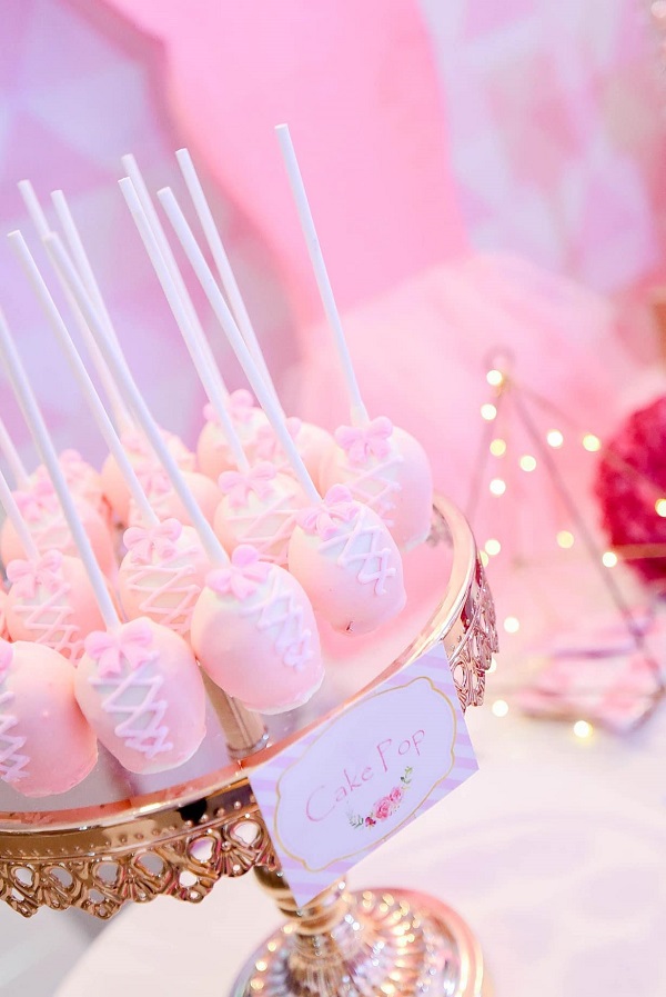ballerina cakepops