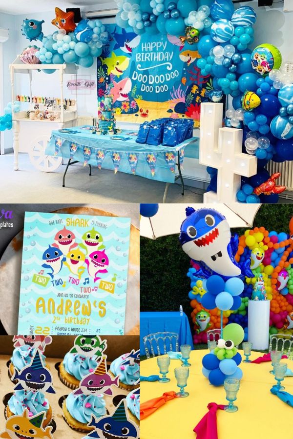 Baby Shark Birthday Party Ideas for Boy